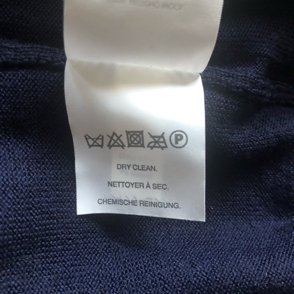 NWT ladies J.Crew navy crew neck sweater. Size XS - Picture 5 of 5